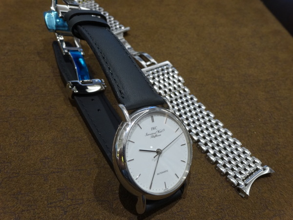 Jean Rousseau×IWC　ブレスレットから革ストラップに。。-IWC用 ジャン・ルソー オーダーストラップ -aace846d-s