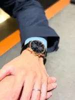 IWCポルトギーゼヨットクラブをサントーニの革ベルトへチェンジ