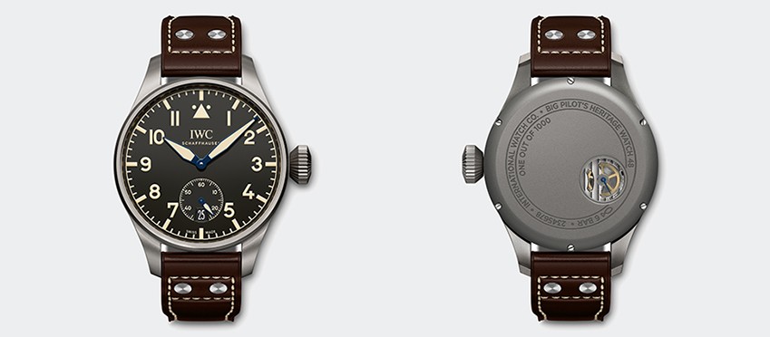 IWC 2016年 新作モデル情報 第一弾！ビッグパイロット ヘリテージ ウォッチ 48mm　Ref.IW510301