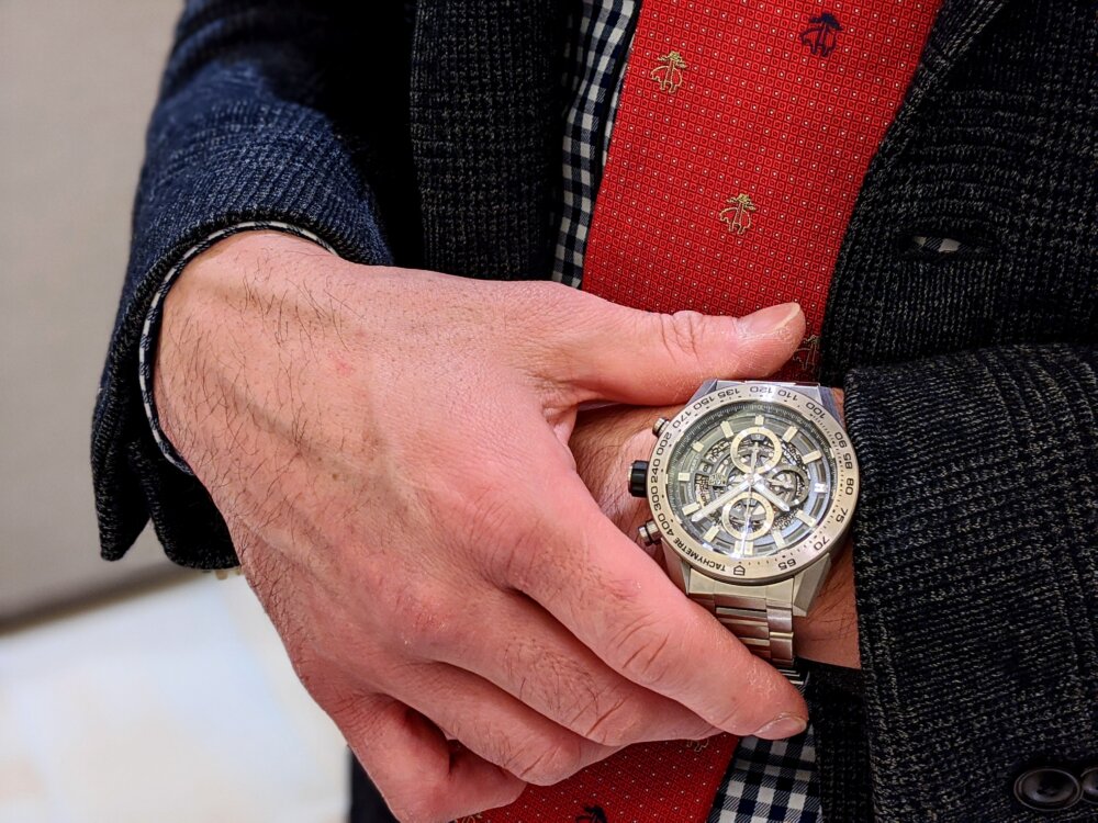 TAG HEUER グレー ダイヤル 時計 タグホイヤー プロフェッショナル 200m WD1211-K-20 グレー文字