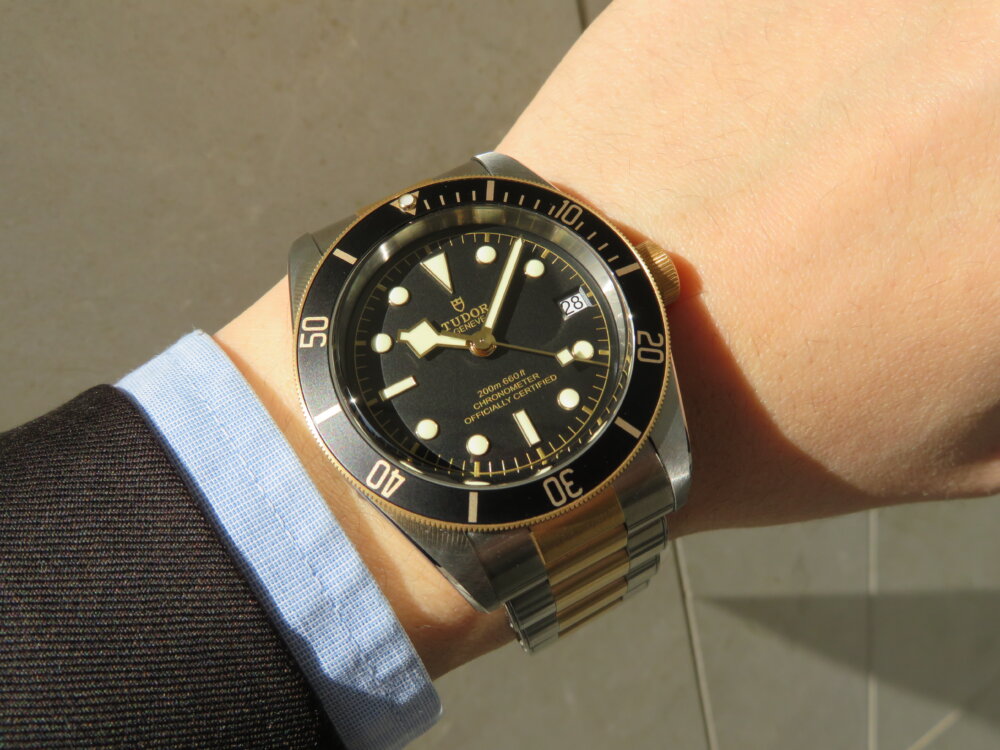 チューダー(TUDOR) ゴールドを纏い、よりラグジュアリーに 「ブラック
