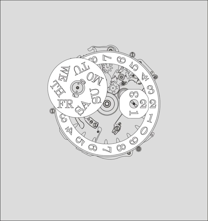 A.ランゲ&ゾーネ、オデュッセウスの日付・曜日表示機構が異彩を放つ - A.LANGE＆SÖHNE（取扱い終了） 