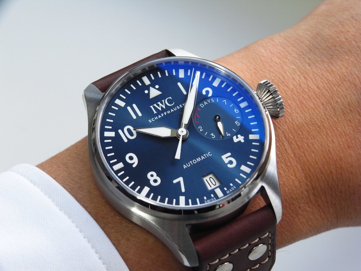 IWC ケース直径46.2mmの「ビッグ・パイロット・ウォッチ “プティ