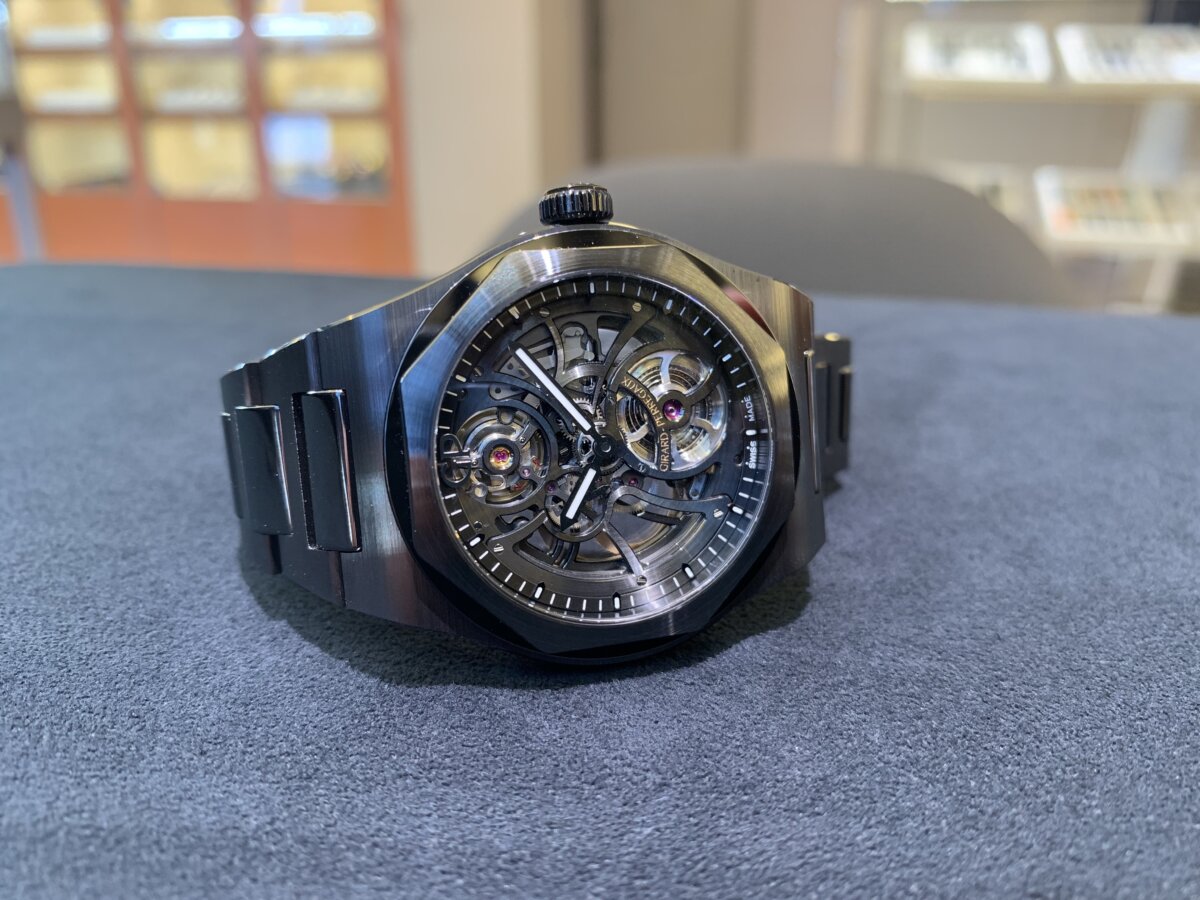 ブラックスケルトンで圧倒的存在感 ジラールペルゴ【ロレアート