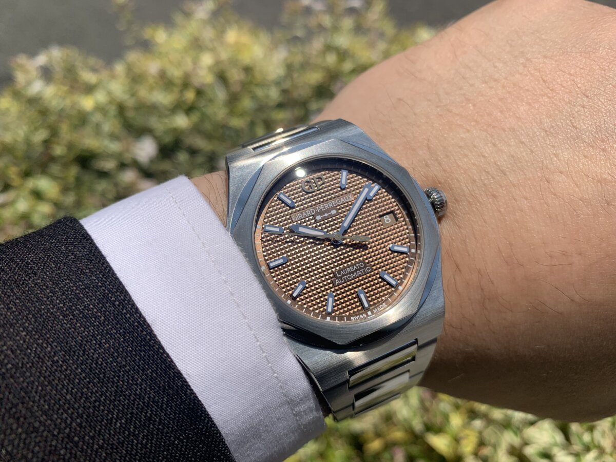 GPフェア開催中』38ミリのサイズが復活！ジラールペルゴ【ロレアート