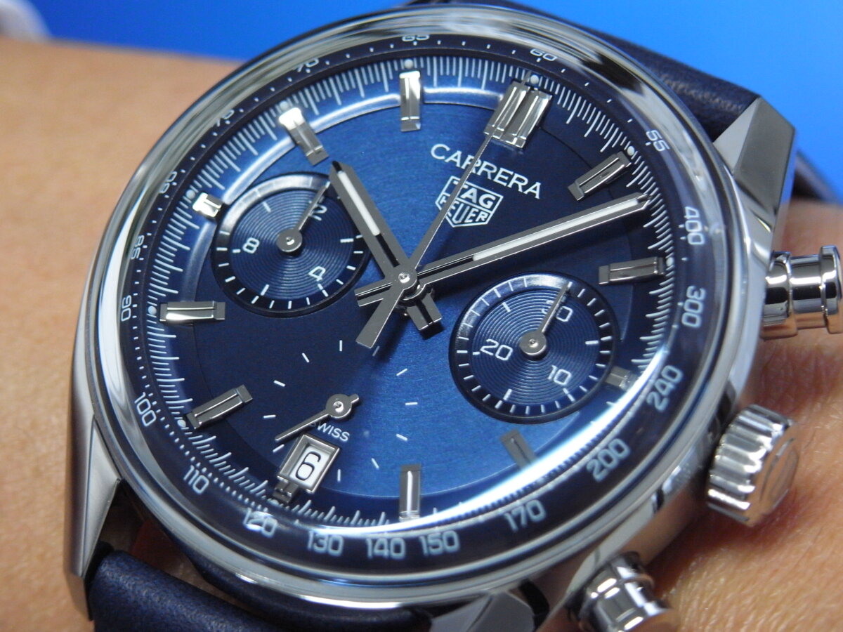 値下げ！【美品】TAG Heuer タグホイヤーカレラャリバーTH20-20 実機レビュー】タグ・ホイヤー 2023年新作モデル カレラ