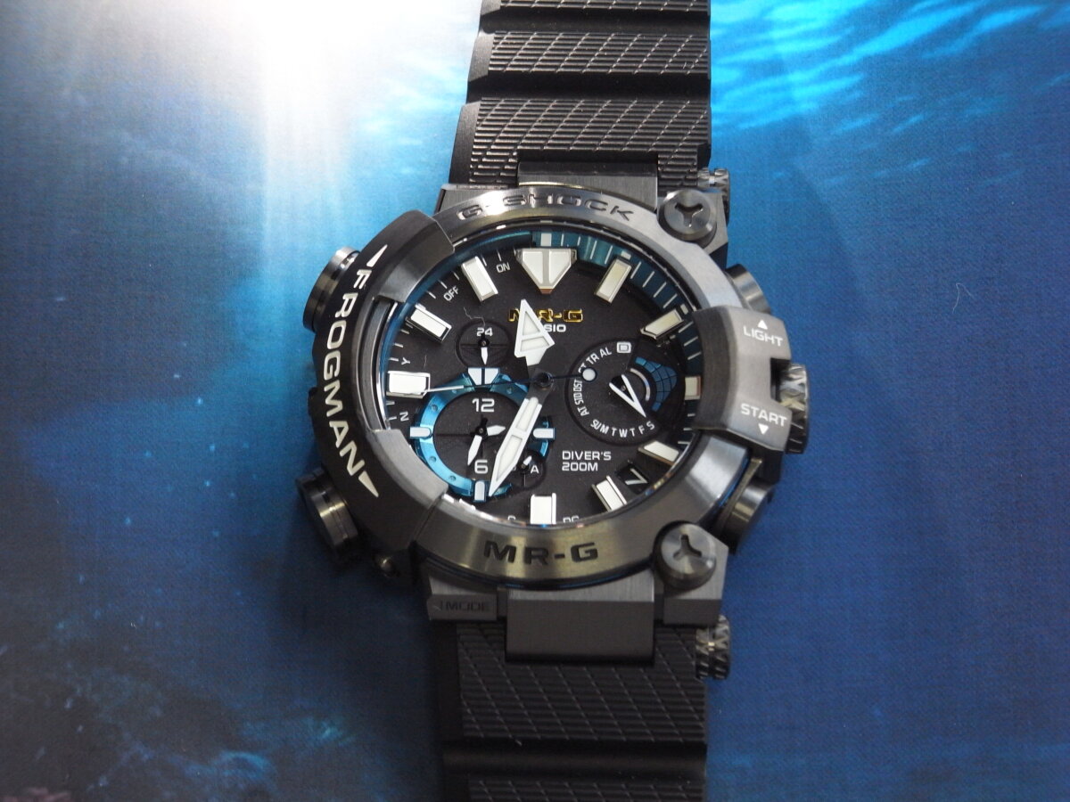 G-SHOCK】最強＆最高級ダイバーズ、フロッグマンの新作｜MRG