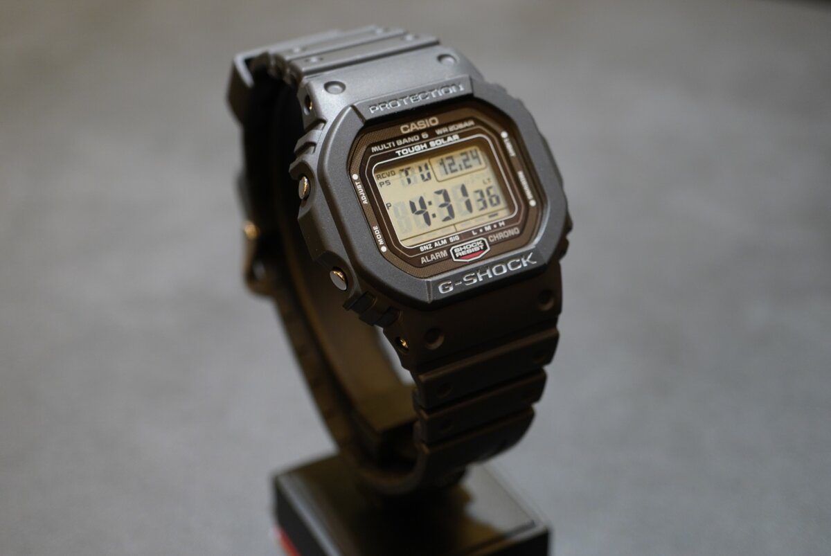 カシオG-SHOCK GW-5000 メイドインジャパン Casio G-Shock GW-5000 Series GW-5000U-1JF Men's 20 Bar Water