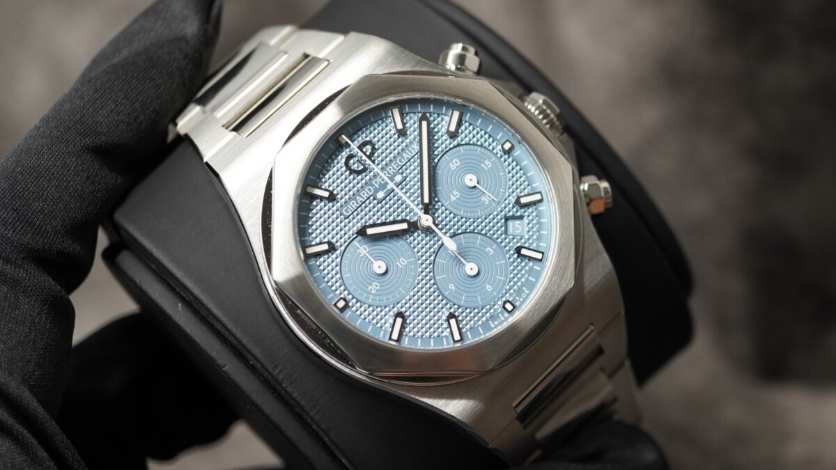 実機レビュー】ジラール・ぺルゴ ロレアート クロノグラフ アイス