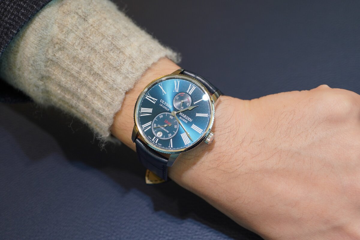 ユリ 革からブレスレットへ】ユリス・ナルダン マリーン トルピユール(1183