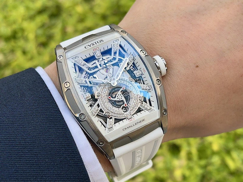 主張しすぎないダイヤモンドで腕元を飾る？？チャレンジ ジェットライナーⅡ P-S オートマティック～クストス～ - CVSTOS 