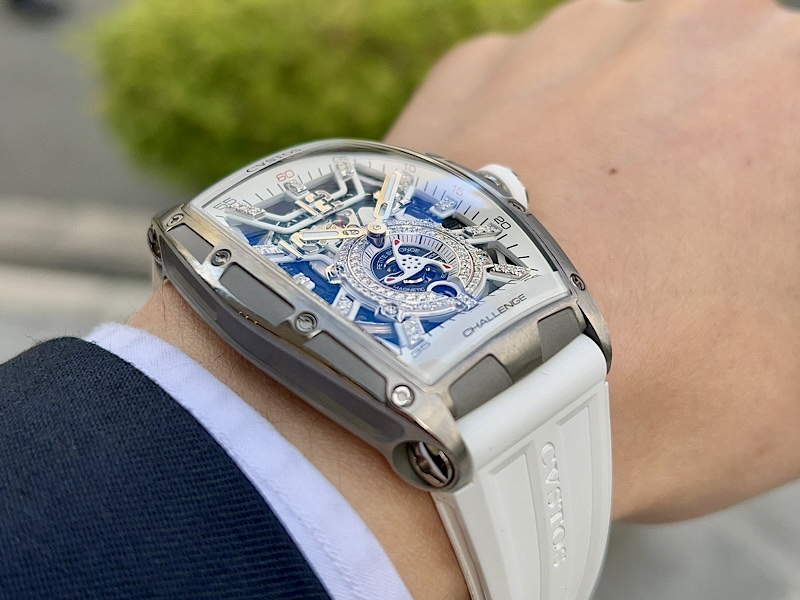 主張しすぎないダイヤモンドで腕元を飾る？？チャレンジ ジェットライナーⅡ P-S オートマティック～クストス～ - CVSTOS 