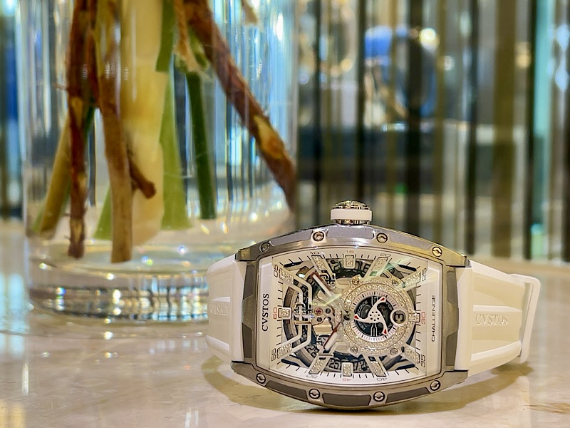 主張しすぎないダイヤモンドで腕元を飾る？？チャレンジ ジェットライナーⅡ P-S オートマティック～クストス～ - CVSTOS 