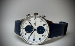 ラバーストラップスタイルも魅了的なポルトギーゼ・クロノグラフ？？（IW371620）～IWC～