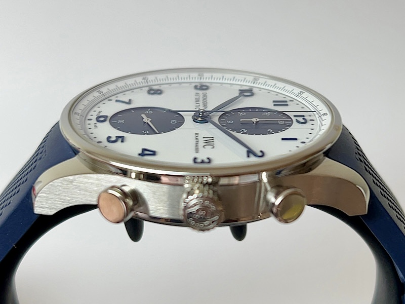 ラバーストラップスタイルも魅了的なポルトギーゼ・クロノグラフ??(IW371620)~IWC~ - IWC