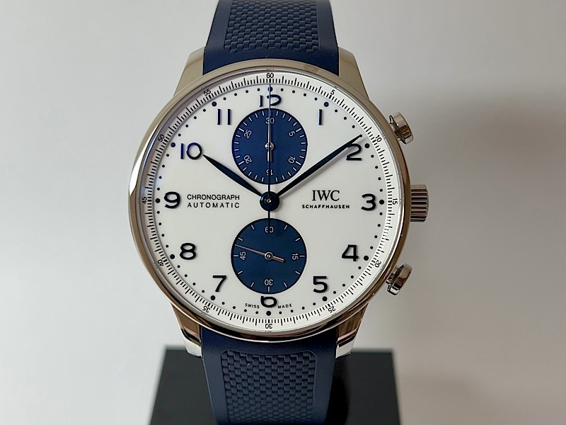 ラバーストラップスタイルも魅了的なポルトギーゼ・クロノグラフ??(IW371620)~IWC~ - IWC