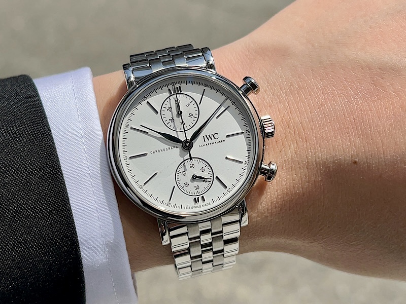 控えめでコンパクトなクロノグラフモデル??ポートフィノ・クロノグラフ39(IW391503)~IWC~ - IWC