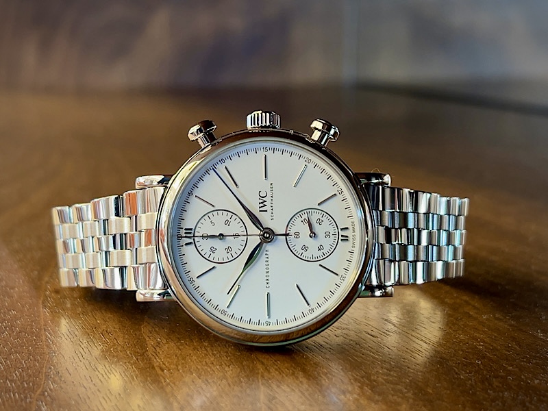 控えめでコンパクトなクロノグラフモデル??ポートフィノ・クロノグラフ39(IW391503)~IWC~ - IWC