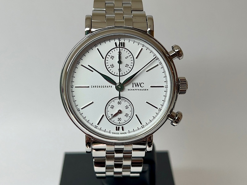 控えめでコンパクトなクロノグラフモデル??ポートフィノ・クロノグラフ39(IW391503)~IWC~ - IWC