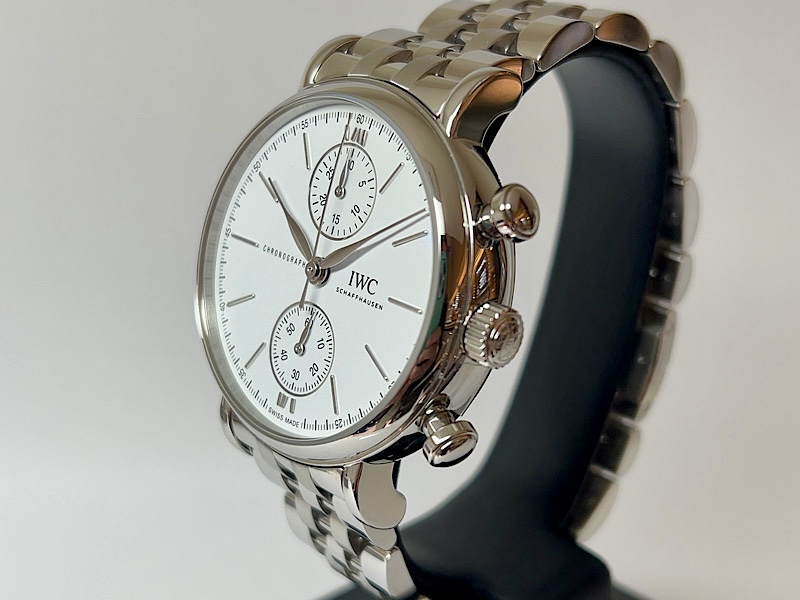 控えめでコンパクトなクロノグラフモデル??ポートフィノ・クロノグラフ39(IW391503)~IWC~ - IWC