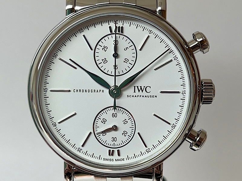 控えめでコンパクトなクロノグラフモデル??ポートフィノ・クロノグラフ39(IW391503)~IWC~ - IWC