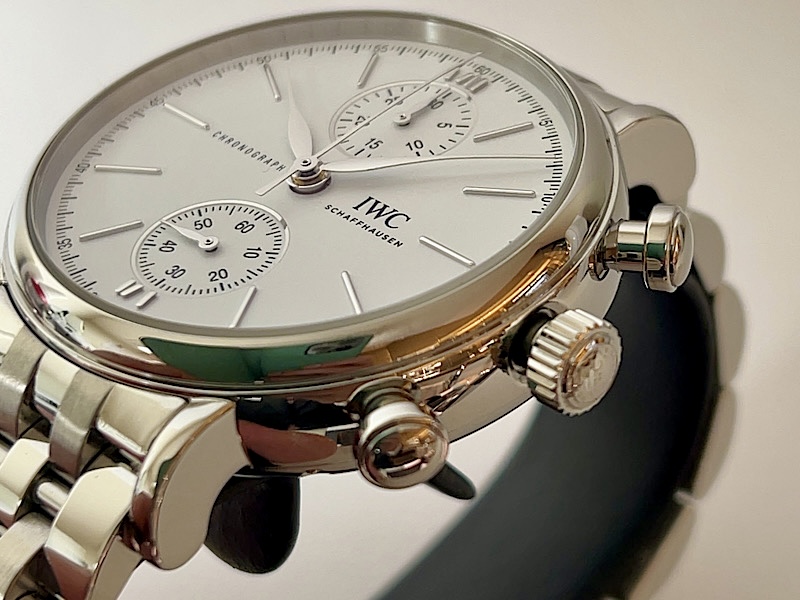 控えめでコンパクトなクロノグラフモデル??ポートフィノ・クロノグラフ39(IW391503)~IWC~ - IWC