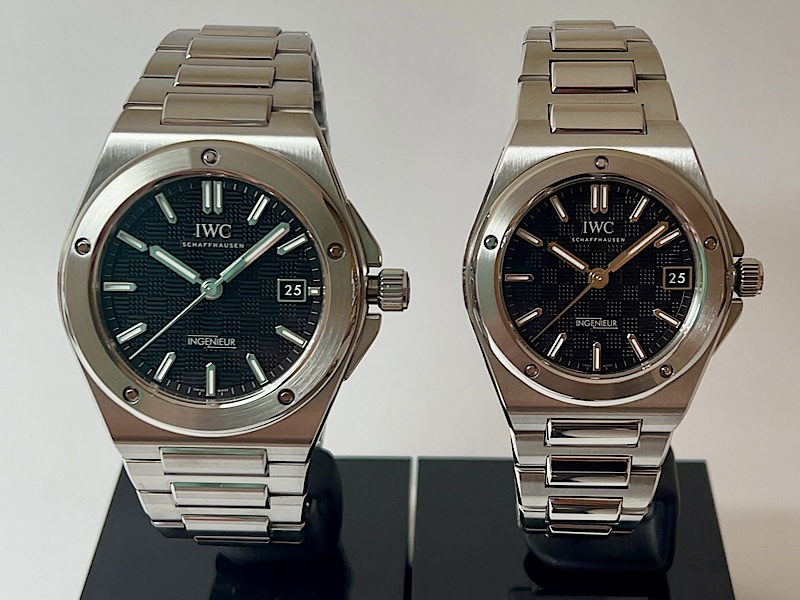 インヂュニア・オートマティック40mmと35mmを比較してみた~IWC~ - IWC