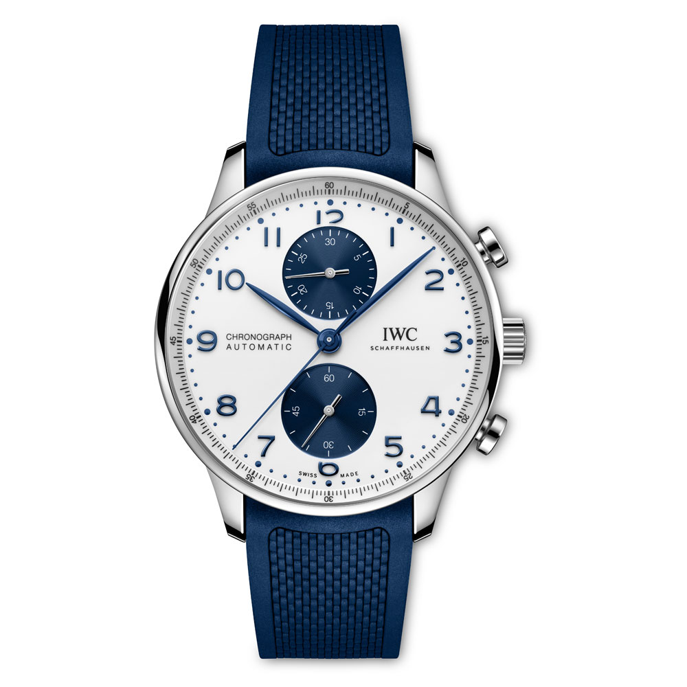 ラバーストラップスタイルも魅了的なポルトギーゼ・クロノグラフ??(IW371620)~IWC~ - IWC
