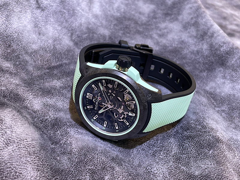【NORQAIN】2025年新作 インディペンデンス ワイルドワンスケルトン39mm ミント リミテッドエディション入荷!!! - NORQAIN