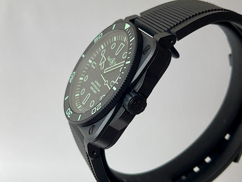 暗闇が楽しくなるダイバーズウォッチ??BR05-Diver Lum Outline~ベルロス~ - Bell&Ross