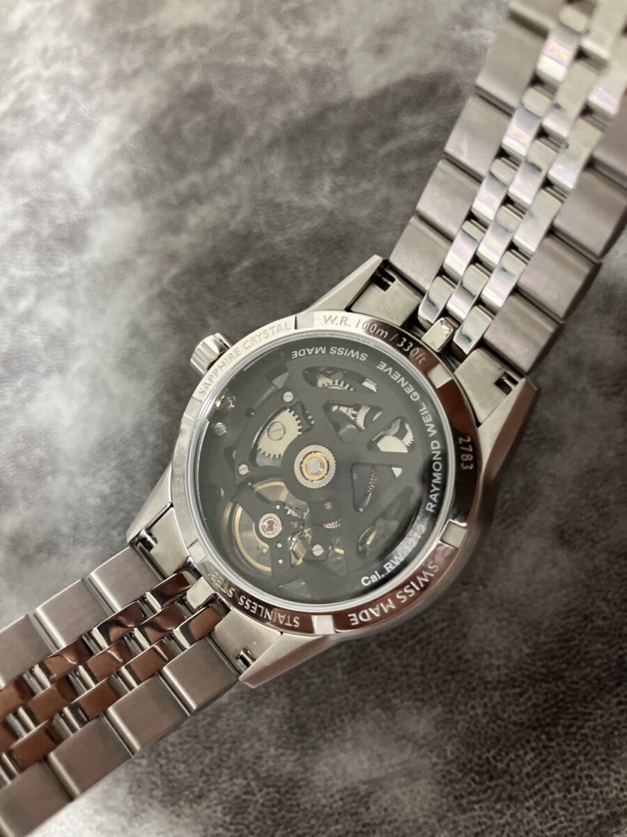 見入ってしまうスケルトンムーブメント 【レイモンド・ウェイル フリーランサー スケルトン】 - RAYMOND WEIL