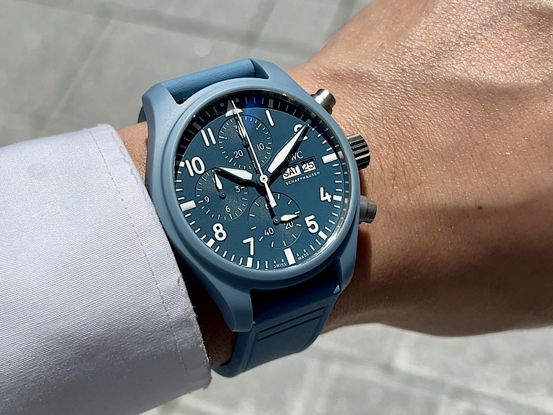 日本入荷がわずか10本！？パイロット・ウォッチ・クロノグラフ 41 “トップガン・ミラマー”～IWC～ - IWC 
