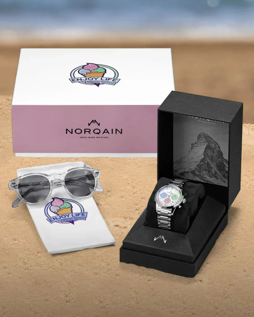 2025年名作のNORQAIN 『フリーダム60クロノグラフ“Enjoy Life”コレクション』がついに再入荷見込み！？ - NORQAIN 