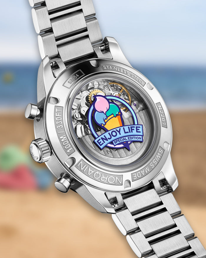 2025年名作のNORQAIN 『フリーダム60クロノグラフ“Enjoy Life”コレクション』がついに再入荷見込み！？ - NORQAIN 