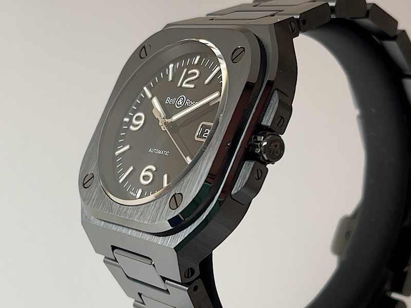 画像 ブラックセラミックの美しさに魅了される??(BR-05 BLACK CERAMIC)~ベル&ロス~ - Bell&Ross