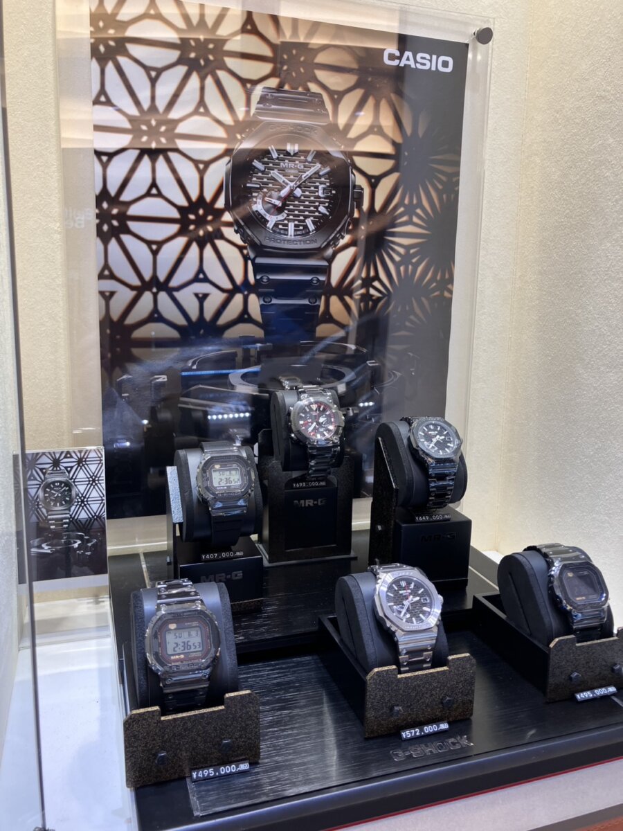 只今 ”G-Shock フェア”開催中。 - G-SHOCK