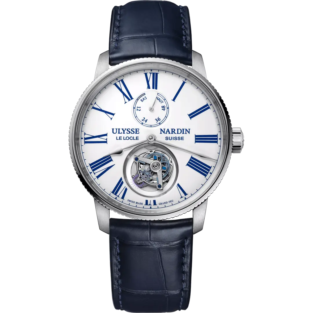 【マリーン トルピユール トゥールビヨン】海で証明された精度の遺産 - ULYSSE NARDIN 