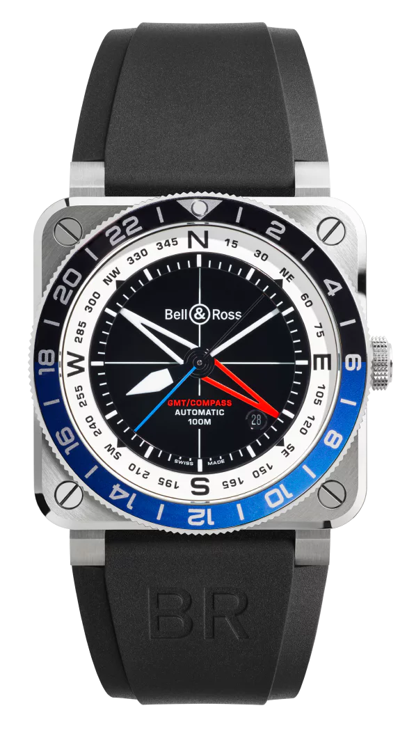 新作入荷!!BR-03 GMT COMPASS~ベル&ロス~ - Bell&Ross