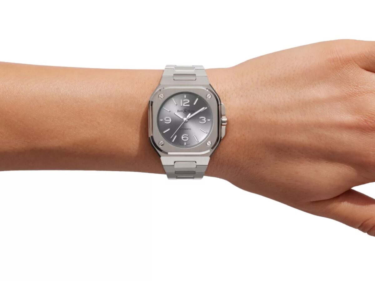 【入荷速報】ベル＆ロス「BR-05 36MM GREY STEEL」待望の1本が届きました！ - Bell＆Ross 