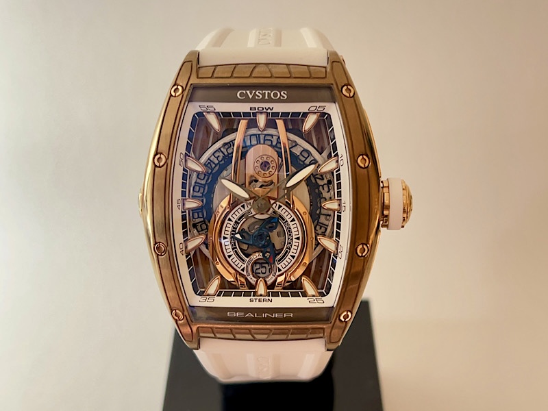 ケース素材は、ブロンズ？ゴールド？チャレンジ シーライナーP-S オートマティック～クストス～ - CVSTOS 