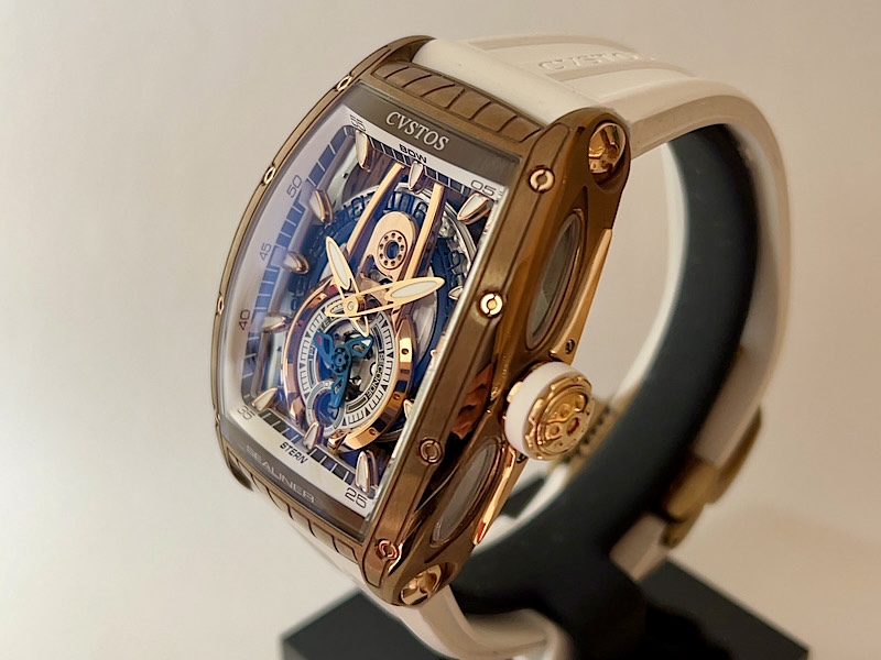 ケース素材は、ブロンズ？ゴールド？チャレンジ シーライナーP-S オートマティック～クストス～ - CVSTOS 