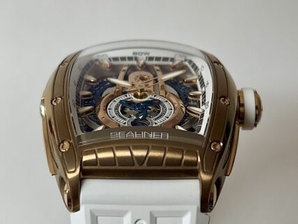 ケース素材は、ブロンズ？ゴールド？チャレンジ シーライナーP-S オートマティック～クストス～