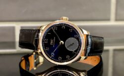 漆黒の文字盤×１８Kレッドゴールドの魅力～IWC～
