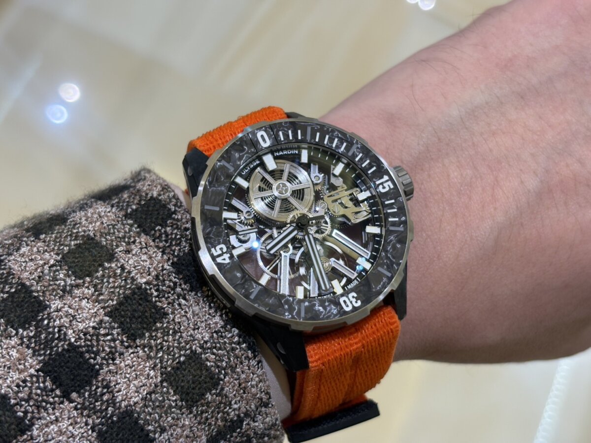 画像 目指せ!!世界最軽量のダイバーズウォッチ!!わずか、、、52グラムに隠された真実とは!?【ダイバーズエアー】 - ULYSSE NARDIN