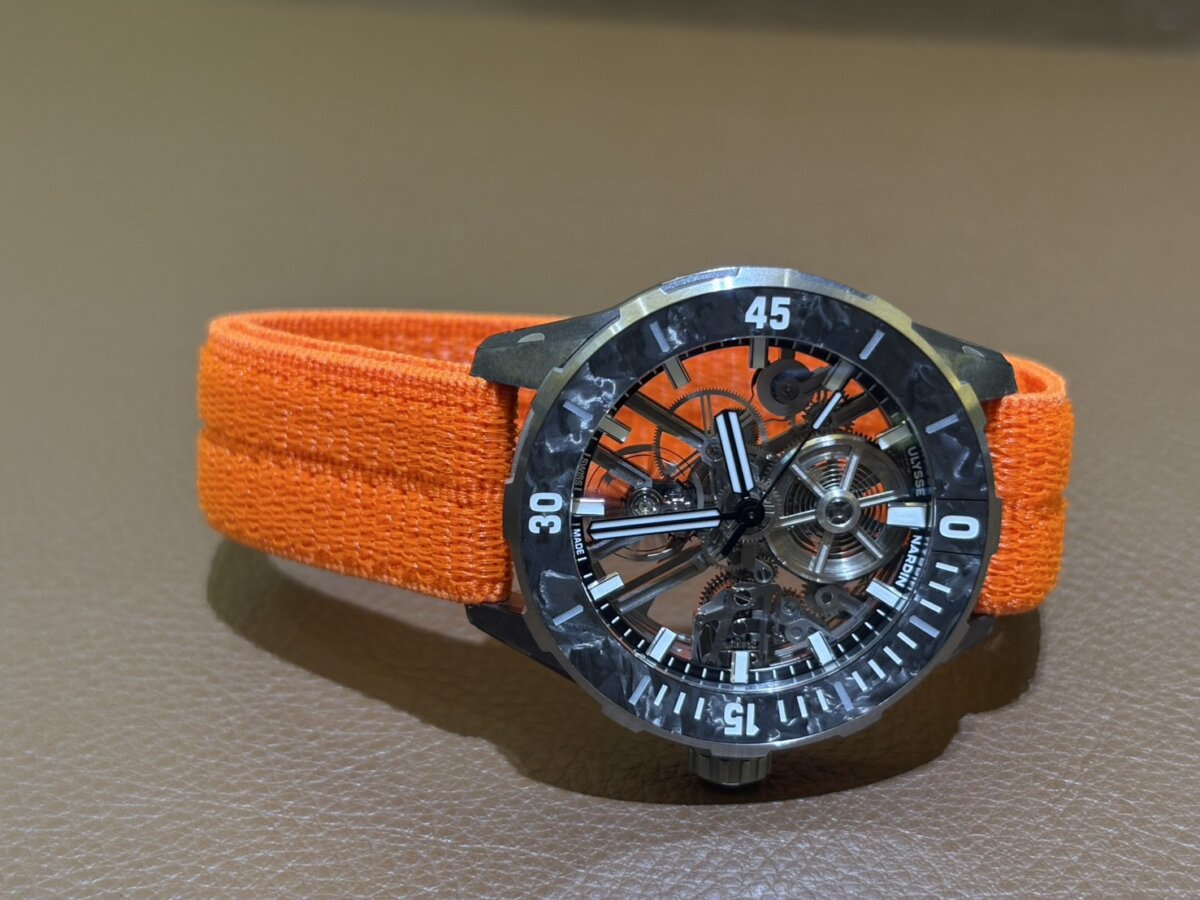 画像 目指せ!!世界最軽量のダイバーズウォッチ!!わずか、、、52グラムに隠された真実とは!?【ダイバーズエアー】 - ULYSSE NARDIN