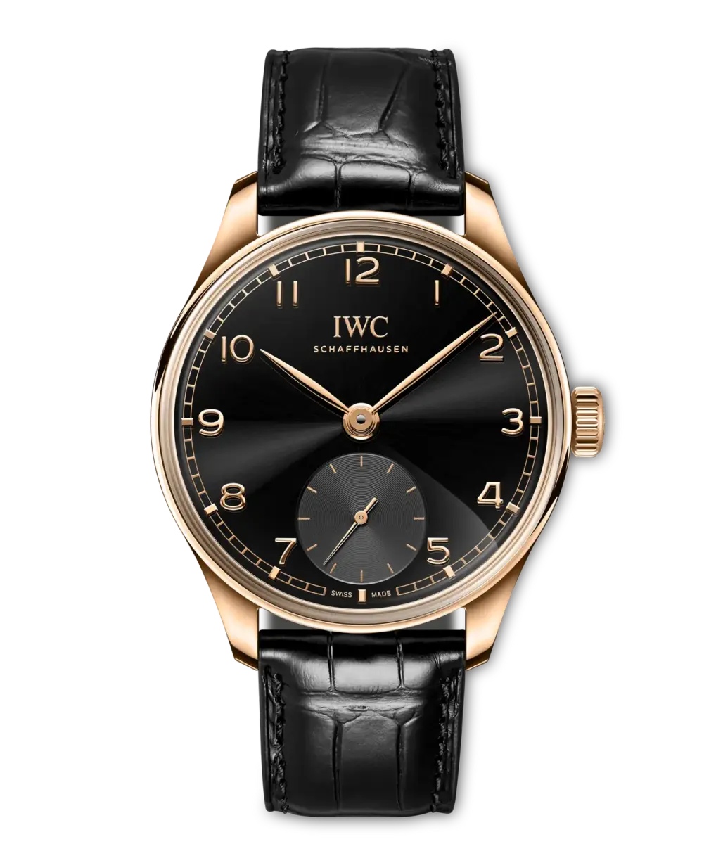 漆黒の文字盤×18Kレッドゴールドの魅力~IWC~ - IWC