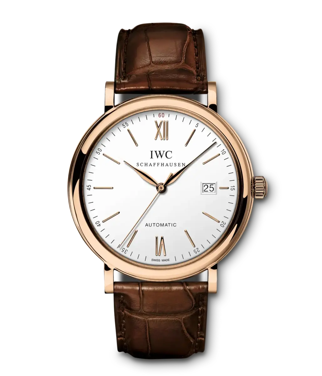 久々の再入荷!!いつの時代も大人の上品さを演出してくれる腕時計【ポートフィノ・オートマティック(18Kレッドゴールドモデル】~IWC~ - IWC