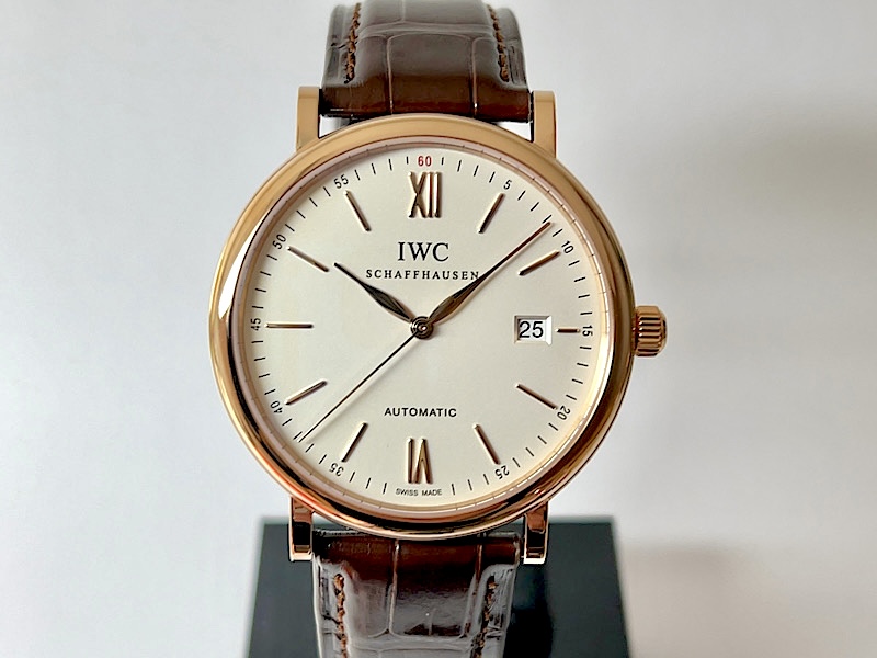 画像 久々の再入荷!!いつの時代も大人の上品さを演出してくれる腕時計【ポートフィノ・オートマティック(18Kレッドゴールドモデル】~IWC~ - IWC