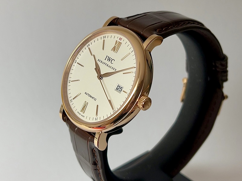 画像 久々の再入荷!!いつの時代も大人の上品さを演出してくれる腕時計【ポートフィノ・オートマティック(18Kレッドゴールドモデル】~IWC~ - IWC
