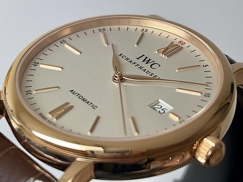 画像 久々の再入荷!!いつの時代も大人の上品さを演出してくれる腕時計【ポートフィノ・オートマティック(18Kレッドゴールドモデル】~IWC~ - IWC